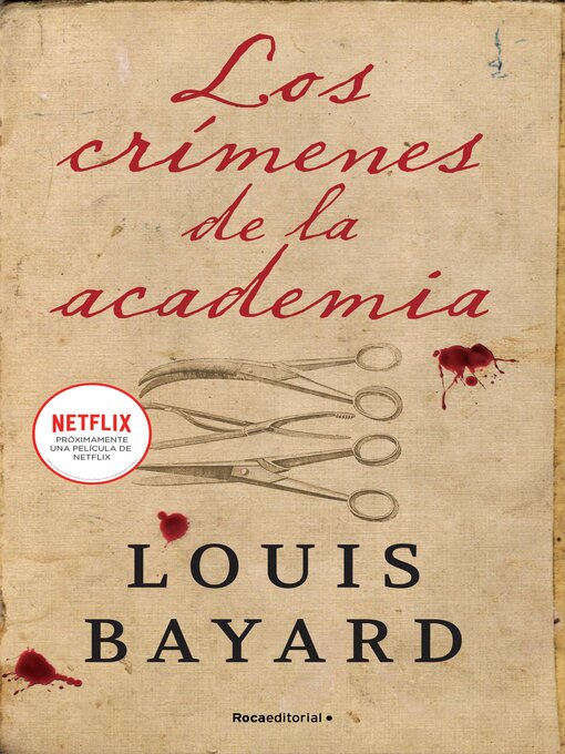 Title details for Los crímenes de la academia by Louis Bayard - Available